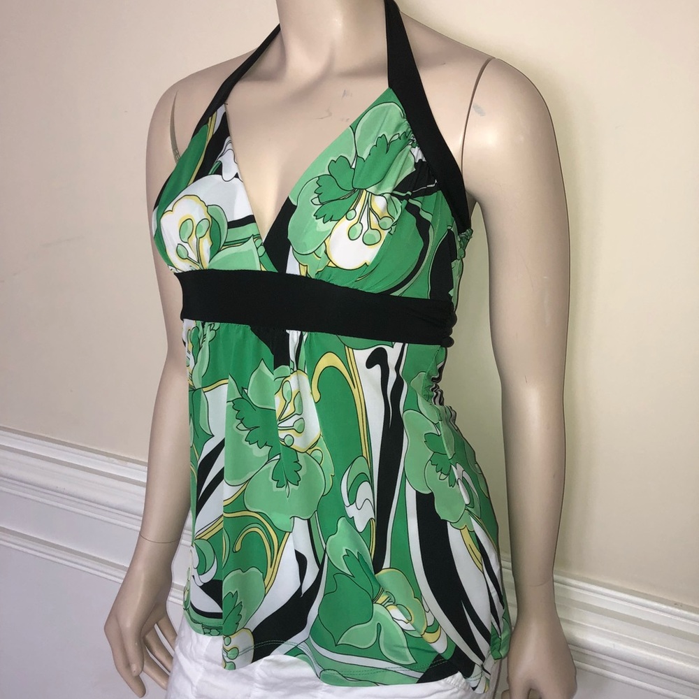 Yippee lightweigh stretchy halter strap top